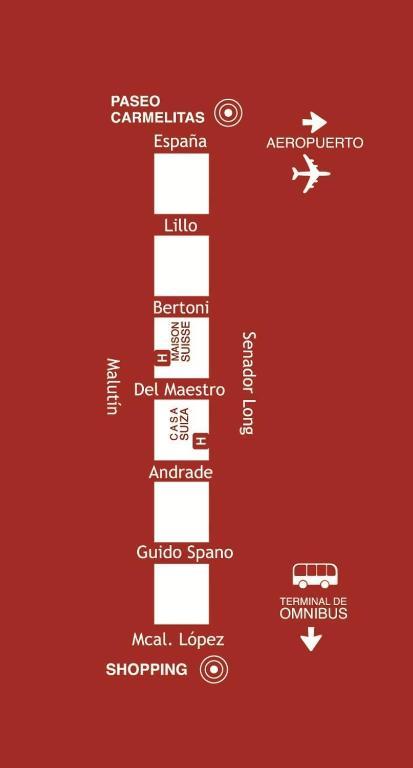 Hostal Casa Suiza Asuncion Exterior photo